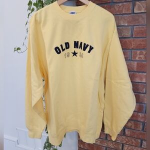 Old Navy Yellow Sweatshirt